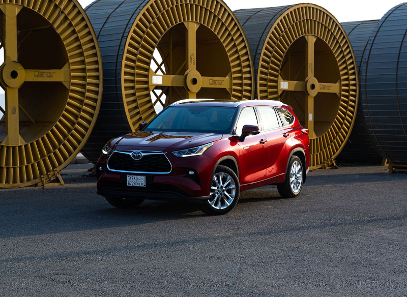 أداء تويوتا هايلاندر برونز إديشن 2023 في أرقام (مزايا وأسعار) المحرك ومنظومة الدفع في سيارة تويوتا هايلاندر 2023