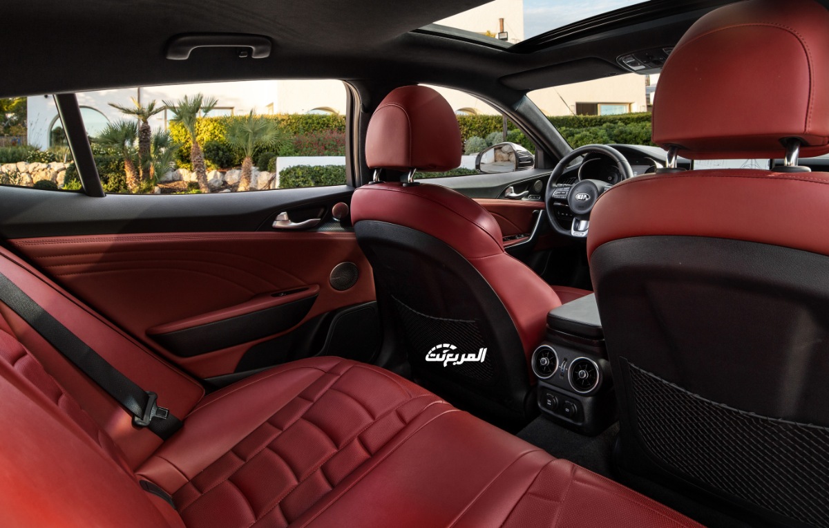 كيا ستينجر 2023 بالمحرك الأقوى.. تعرف على مواصفات المحرك وأبرز التجهيزات عند كيا الجبر للسيارات كيا ستينجر 2023 بالمحرك الأقوى.. تعرف على مواصفات المحرك وأبرز التجهيزات عند كيا الجبر للسيارات 4