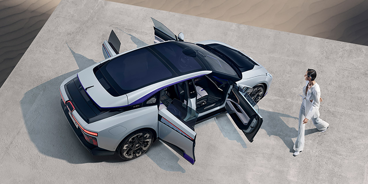 هايفي Z هي سوبركار صينية جديدة بتصميم فريد وقوة تتجاوز 662 حصان هايفي Z الكهربائية