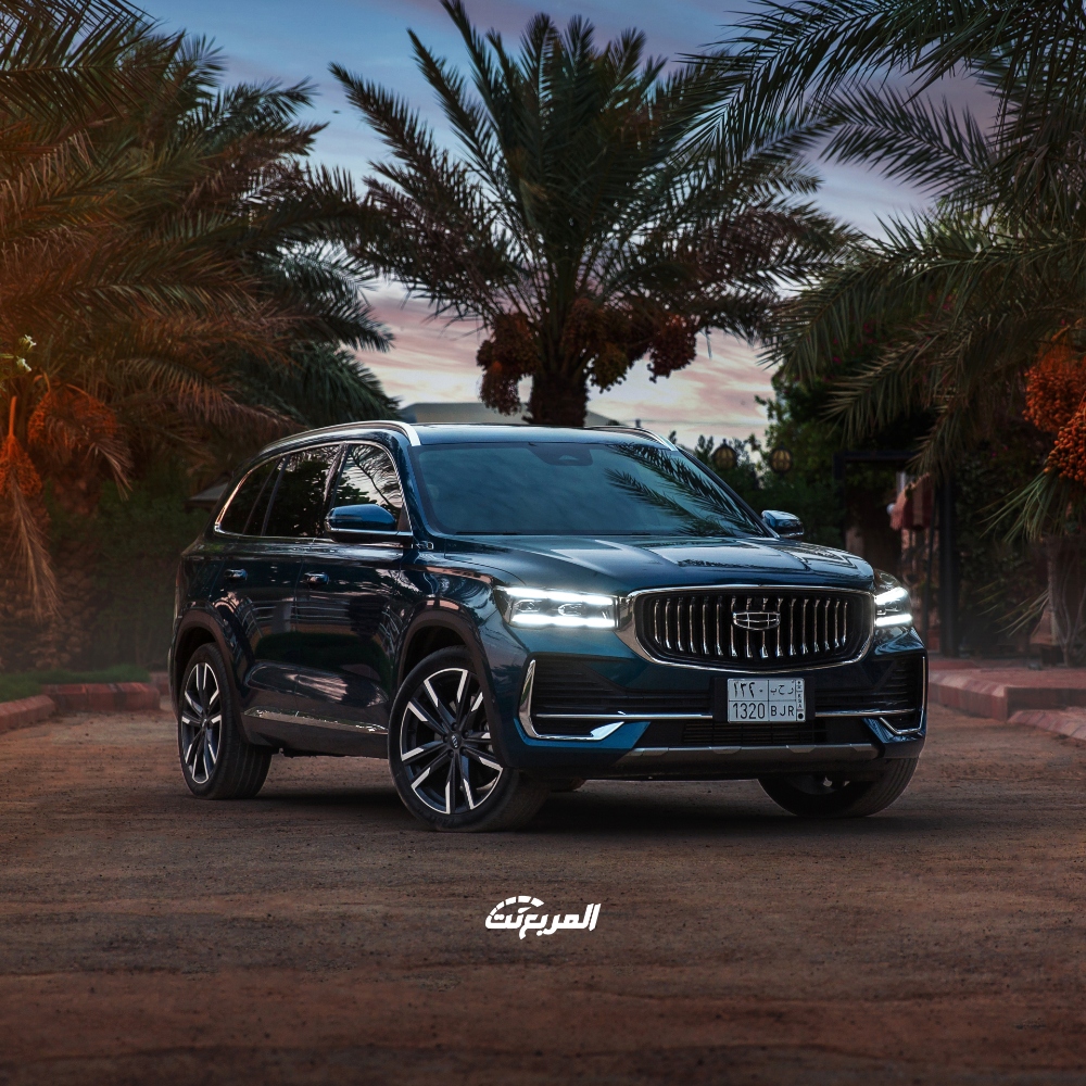 مقارنة أداء سيارات جيلي 2023 في فئة الـSUV جلي سيارات مونجارو من الامام