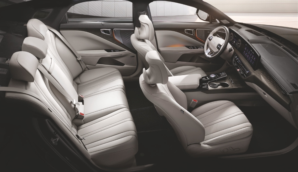 كيا K8 2023 من جانبها الفخم.. تفاصيل التصميم الخارجي والداخلية المليئة بالتكنولوجيا كيا K8 2023 من جانبها الفخم.. تفاصيل التصميم الخارجي والداخلية المليئة بالتكنولوجيا 7