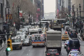 نيويورك ستفرض رسوم للتنقل داخل شوارع المدينة قريباً بغرض تخفيف الزحام