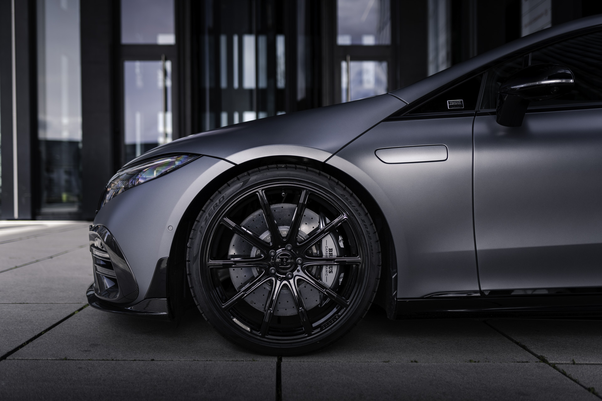 مرسيدس AMG EQS الكهربائية تحصل على تعديلات جمالية جريئة وتحسينات للمدى من برابوس برابوس مرسيدس AMG EQS 53+