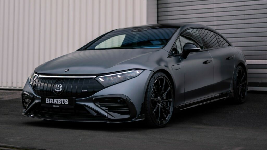 مرسيدس AMG EQS الكهربائية تحصل على تعديلات جمالية جريئة وتحسينات للمدى من برابوس برابوس مرسيدس AMG EQS 53+
