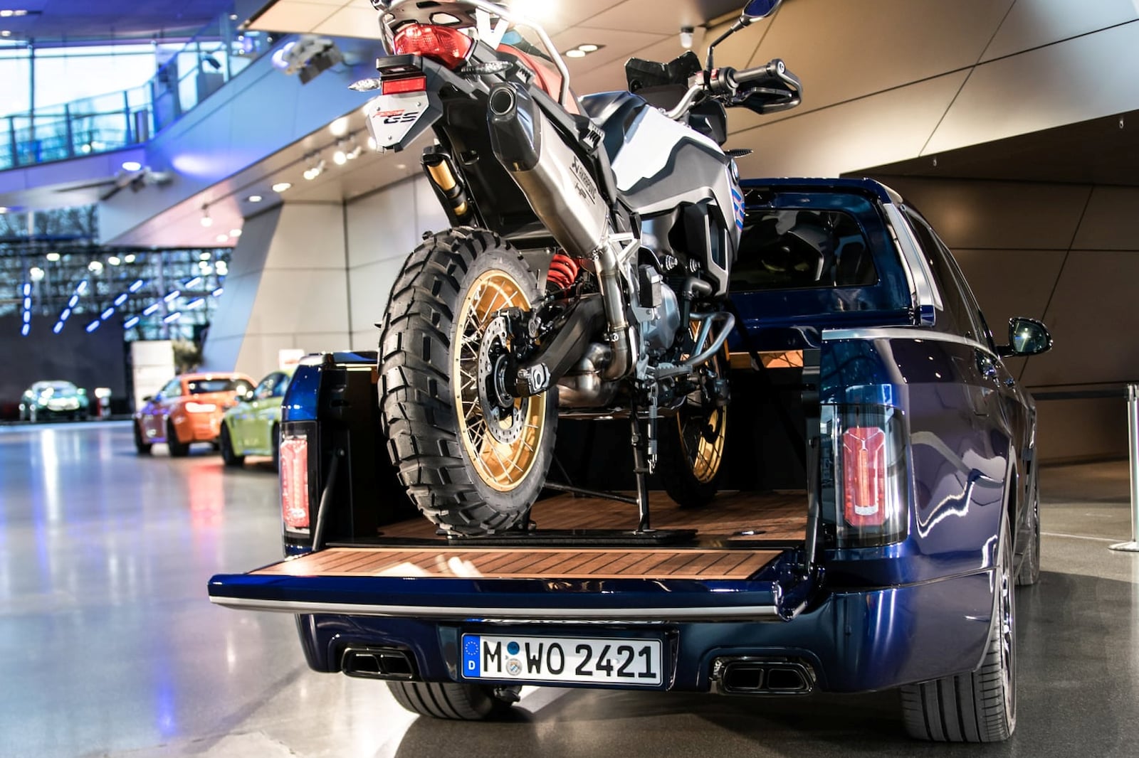 بي ام دبليو مهتمة بتطوير شاحنة بيك أب فاخرة جديدة 2