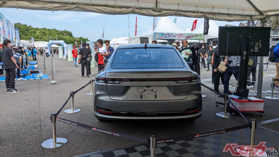 تويوتا كراون سيدان 2024 تظهر في اليابان استعداداً للكشف الرسمي تويوتا كراون سيدان