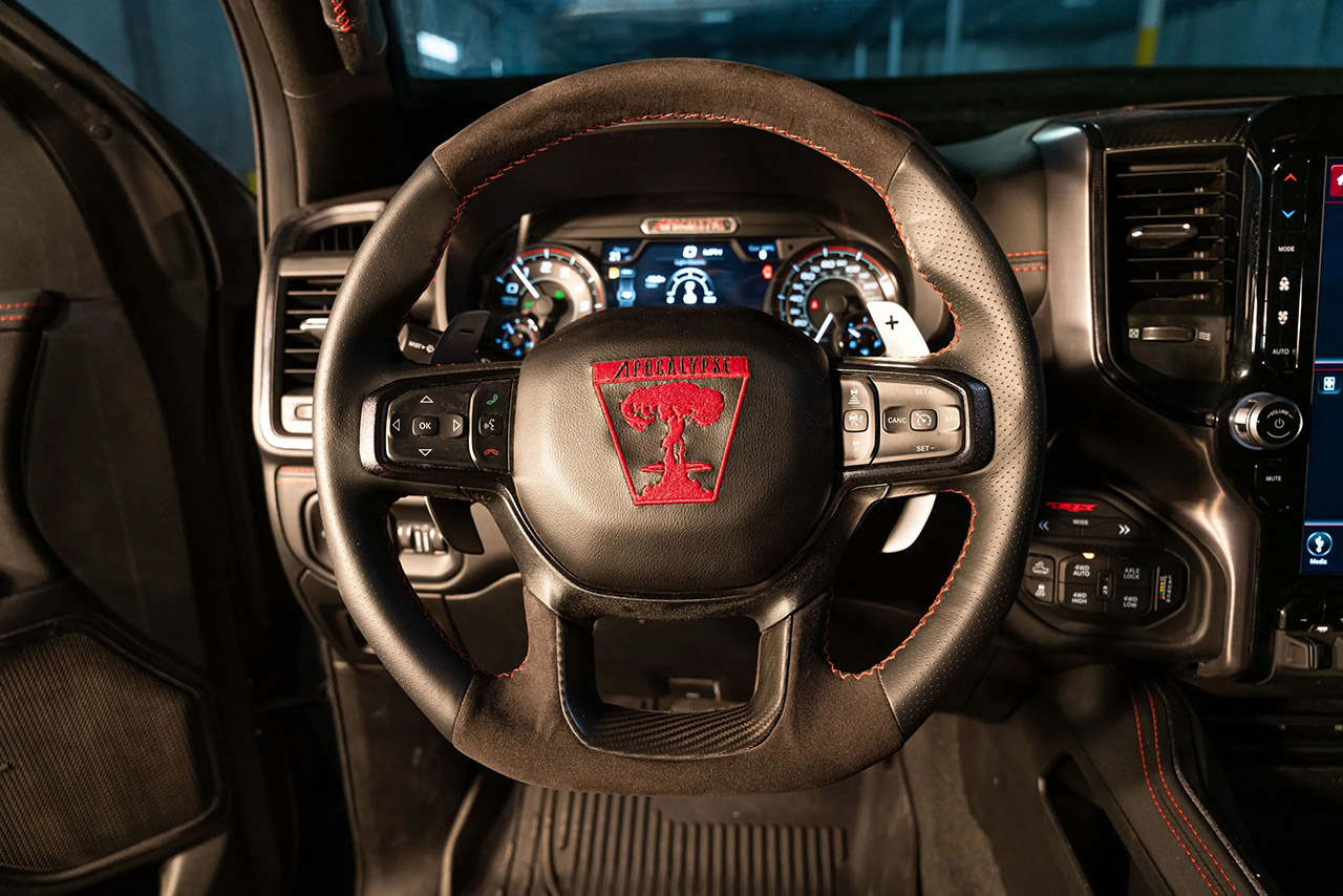 رام 1500 تحصل على حزمة تعديلات جامحة من أبوكاليبس الأمريكية بقوة 850 حصان رام 1500 أبوكاليبس سوبر تراك