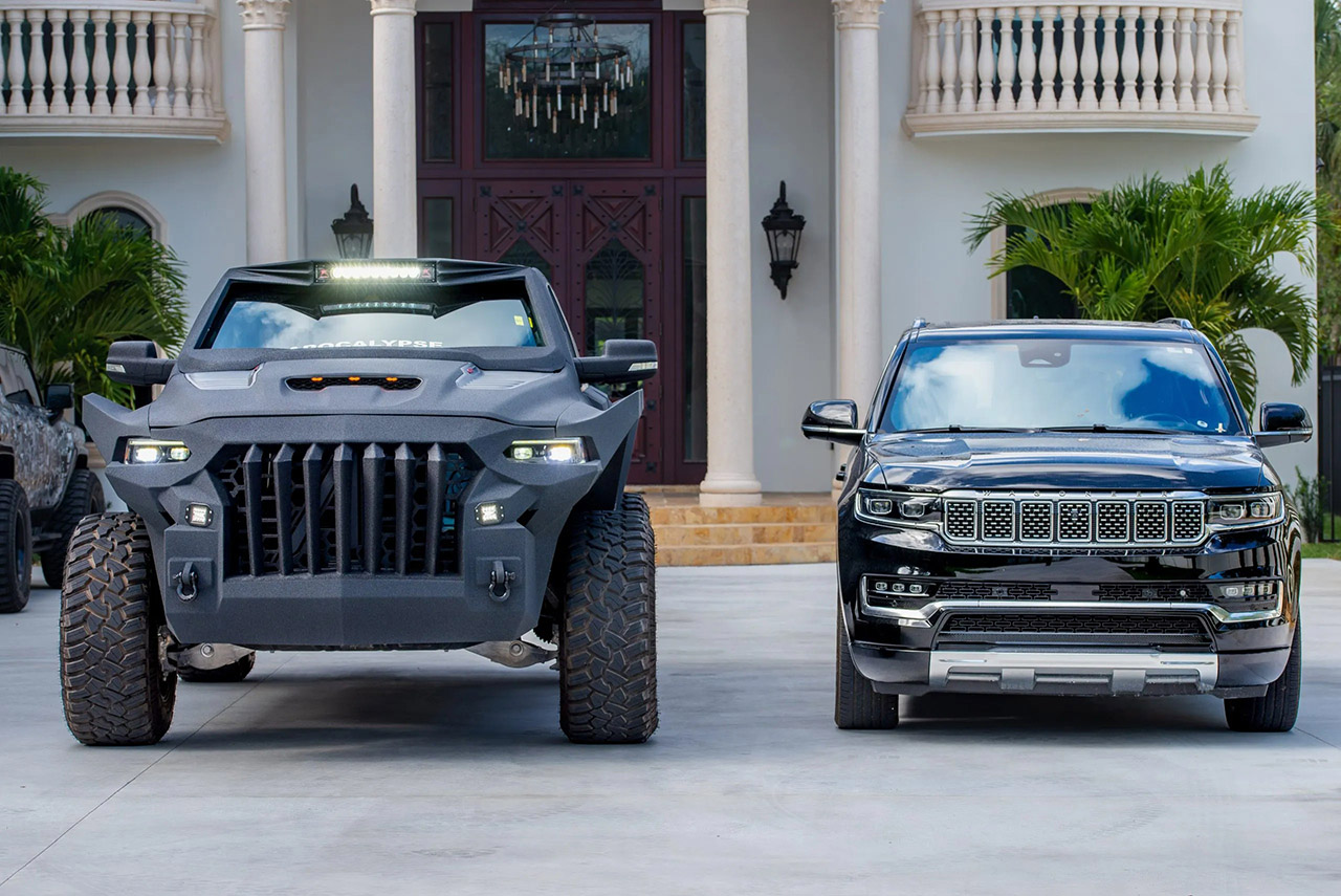 رام 1500 تحصل على حزمة تعديلات جامحة من أبوكاليبس الأمريكية بقوة 850 حصان رام 1500 أبوكاليبس سوبر تراك