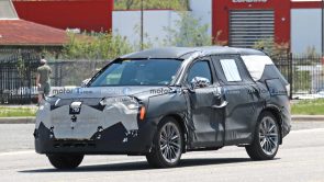 لكزس TX SUV الجديدة كلياً تظهر لأول مرة أثناء اختبارها 2