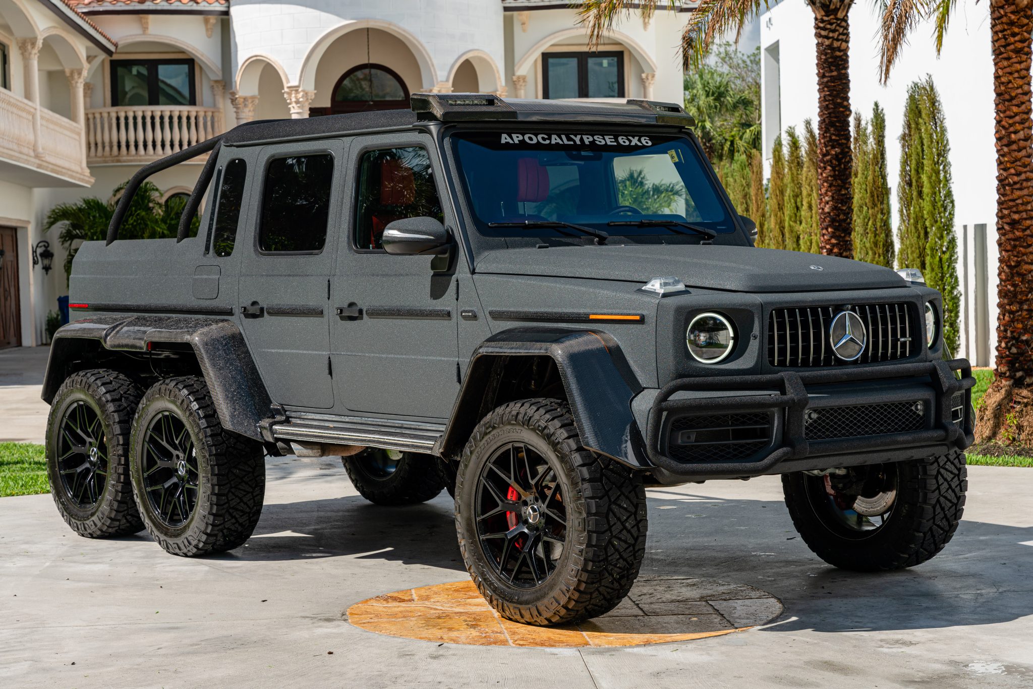 مرسيدس AMG G63 تحصل على إصدار معدل ملفت للنظر بدفع سداسي العجلات مرسيدس AMG G63 6X6