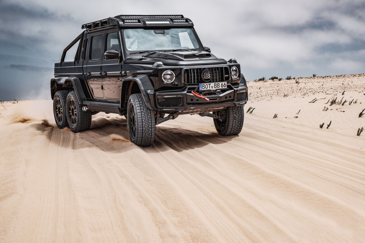 برابوس تحول مرسيدس G63 إلى شاحنتين بستة عجلات بقوة 800 و 900 حصان! برابوس XLP 900 6X6