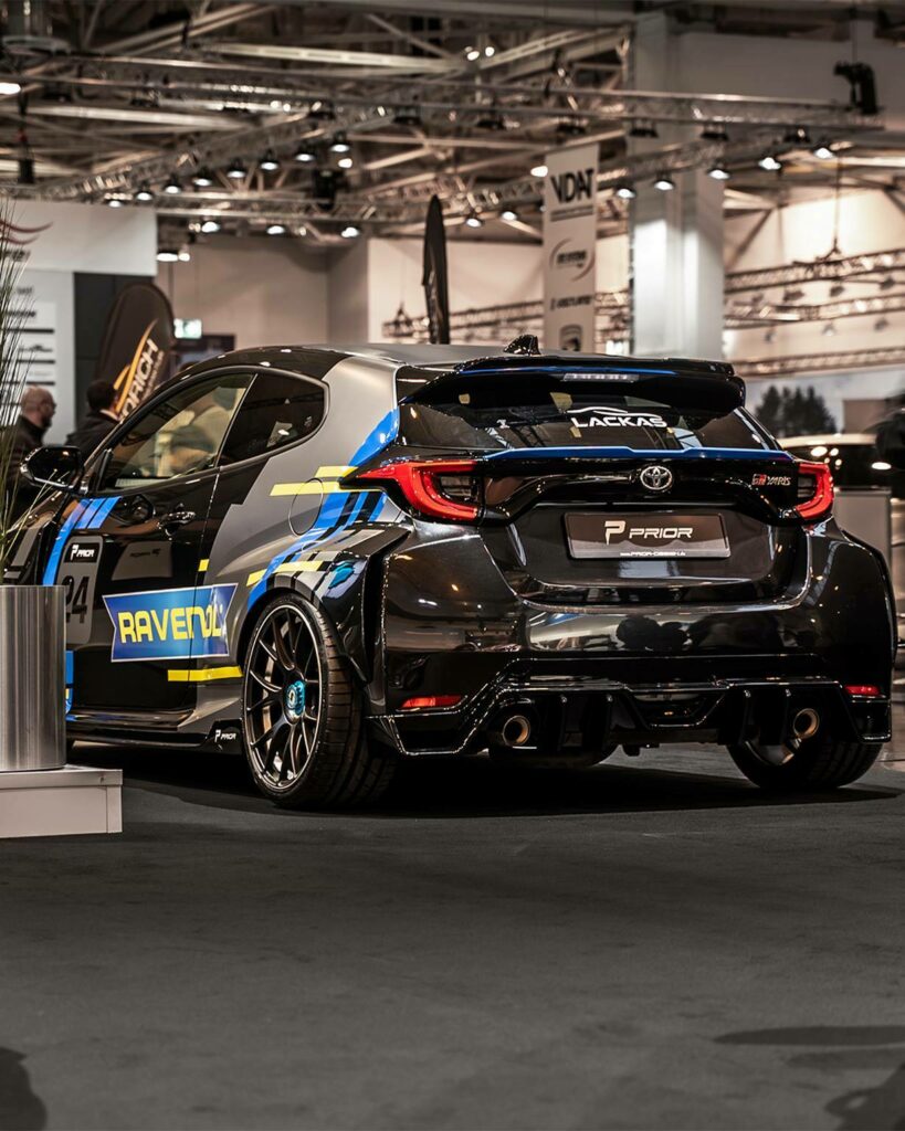 تويوتا GR يارس تحصل على حزمة تعديلات الجسد العريض من شركة بريور الألمانية تويوتا GR يارس تحصل على حزمة تعديلات الجسد العريض من شركة بريور الألمانية 9