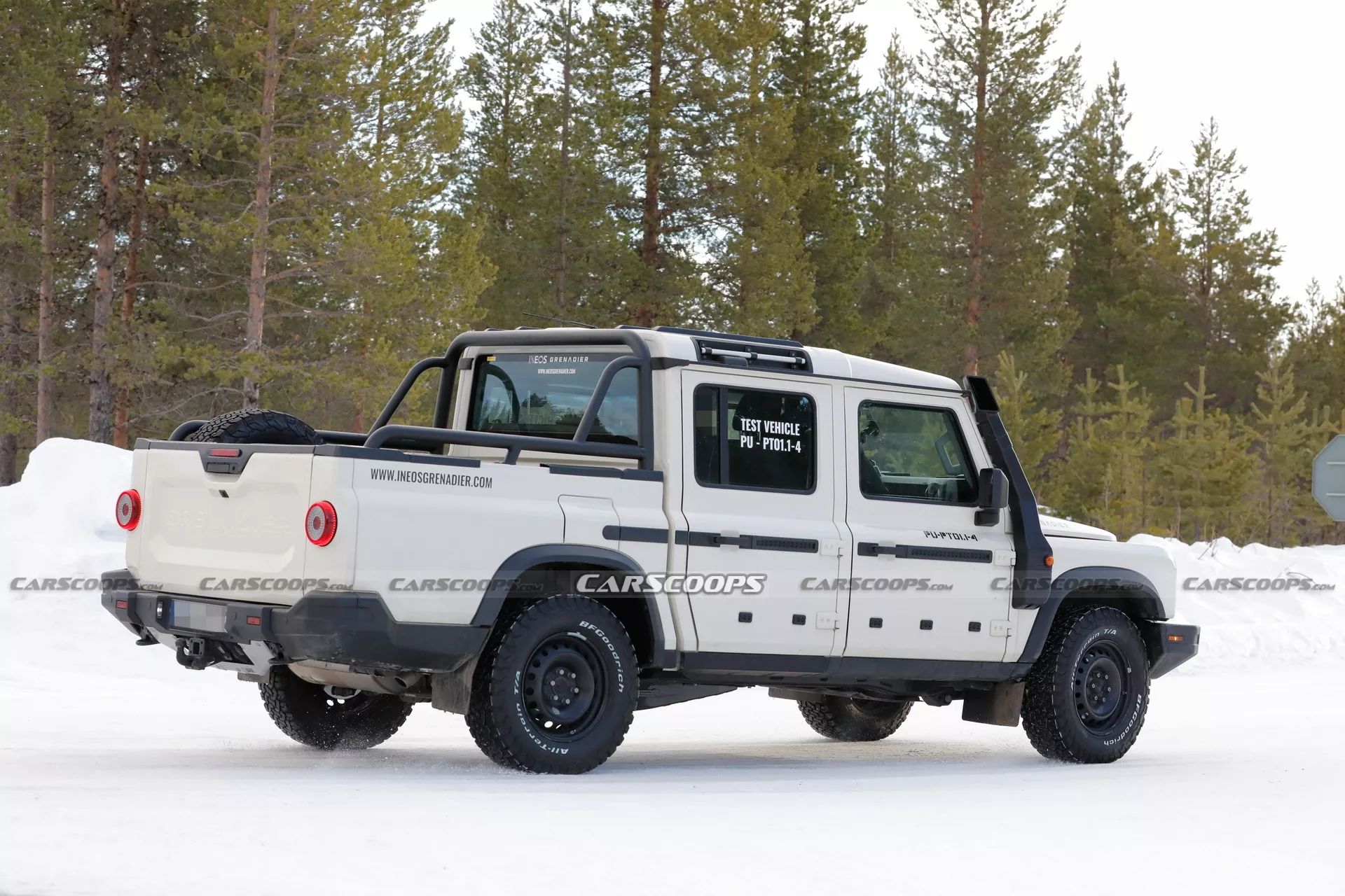 شركة إينيوس البريطانية تطور شاحنة بيك أب عضلية جديدة مستوحاة من ديفندر الأصلية شركة إينيوس البريطانية تطور شاحنة بيك أب عضلية جديدة مستوحاة من ديفندر الأصلية 5