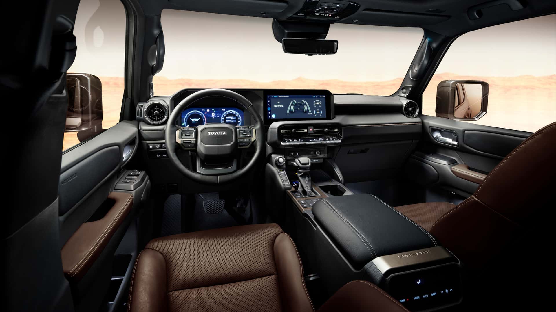 تجهيزات تويوتا برادو 2024 من الداخل وموعد نزولها بالأسواق تجهيزات تويوتا برادو 2024 من الداخل وموعد نزولها بالأسواق 1