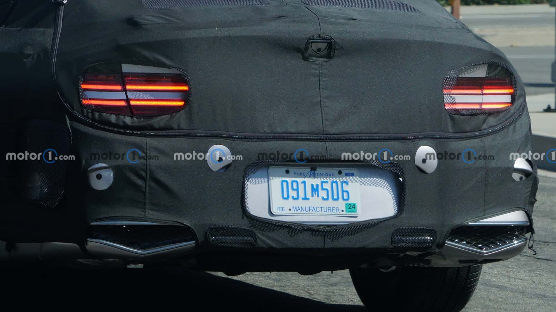 جينيسيس G80 فيس ليفت تظهر بصور تجسسية بتحديثات خارجية وداخلية جديدة جينيسيس G80 فيس ليفت