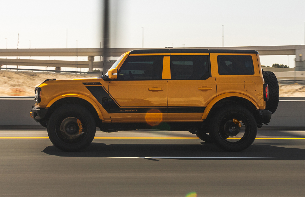 فورد برونكو تحصل على إصدار حصري من مانهارت الألمانية بتعديلات جمالية وقوة 421 حصان فورد برونكو تحصل على إصدار حصري من مانهارت الألمانية بتعديلات جمالية وقوة 421 حصان 7