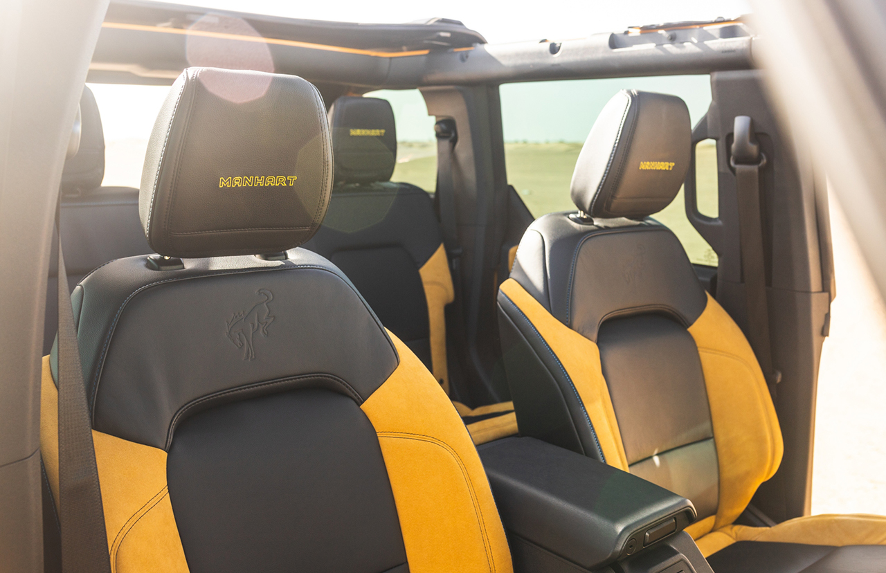 فورد برونكو تحصل على إصدار حصري من مانهارت الألمانية بتعديلات جمالية وقوة 421 حصان فورد برونكو تحصل على إصدار حصري من مانهارت الألمانية بتعديلات جمالية وقوة 421 حصان 8