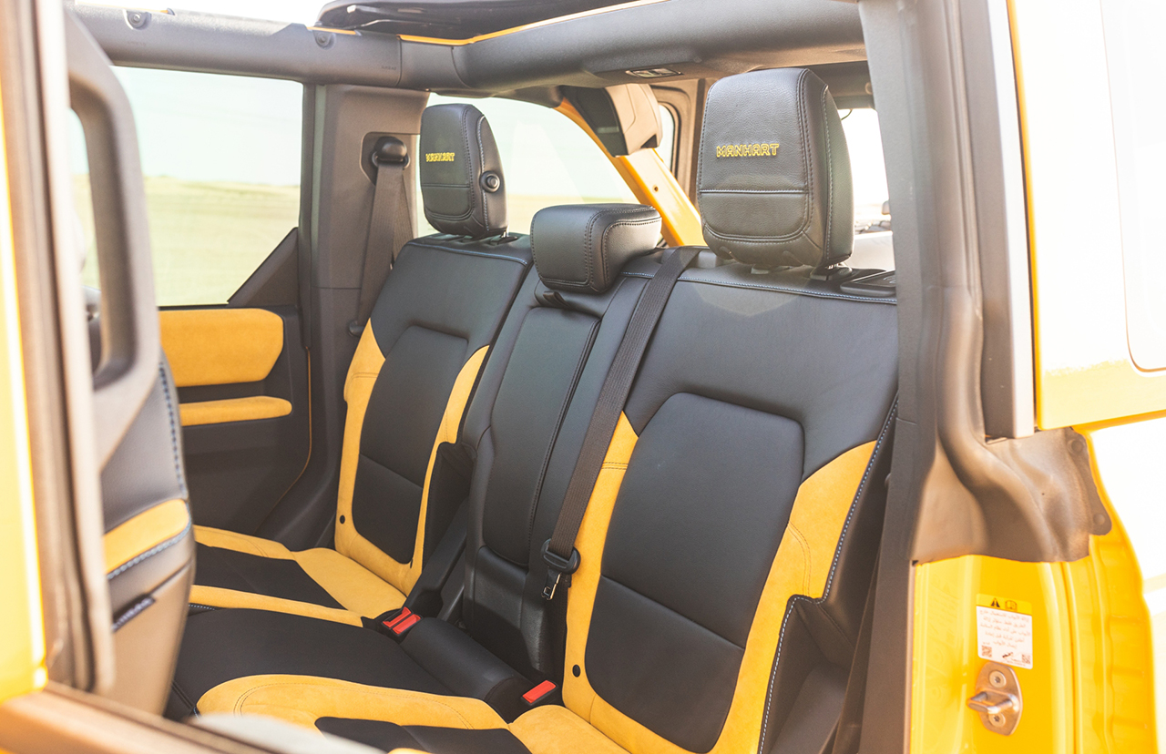 فورد برونكو تحصل على إصدار حصري من مانهارت الألمانية بتعديلات جمالية وقوة 421 حصان فورد برونكو تحصل على إصدار حصري من مانهارت الألمانية بتعديلات جمالية وقوة 421 حصان 10