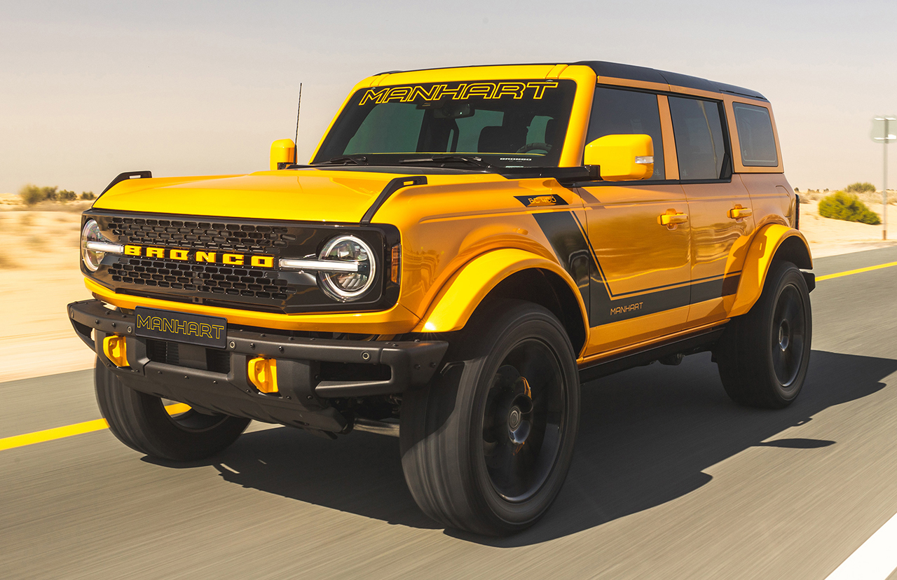 فورد برونكو تحصل على إصدار حصري من مانهارت الألمانية بتعديلات جمالية وقوة 421 حصان فورد برونكو تحصل على إصدار حصري من مانهارت الألمانية بتعديلات جمالية وقوة 421 حصان 5