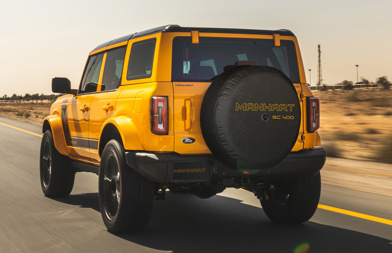 فورد برونكو تحصل على إصدار حصري من مانهارت الألمانية بتعديلات جمالية وقوة 421 حصان فورد برونكو تحصل على إصدار حصري من مانهارت الألمانية بتعديلات جمالية وقوة 421 حصان 6