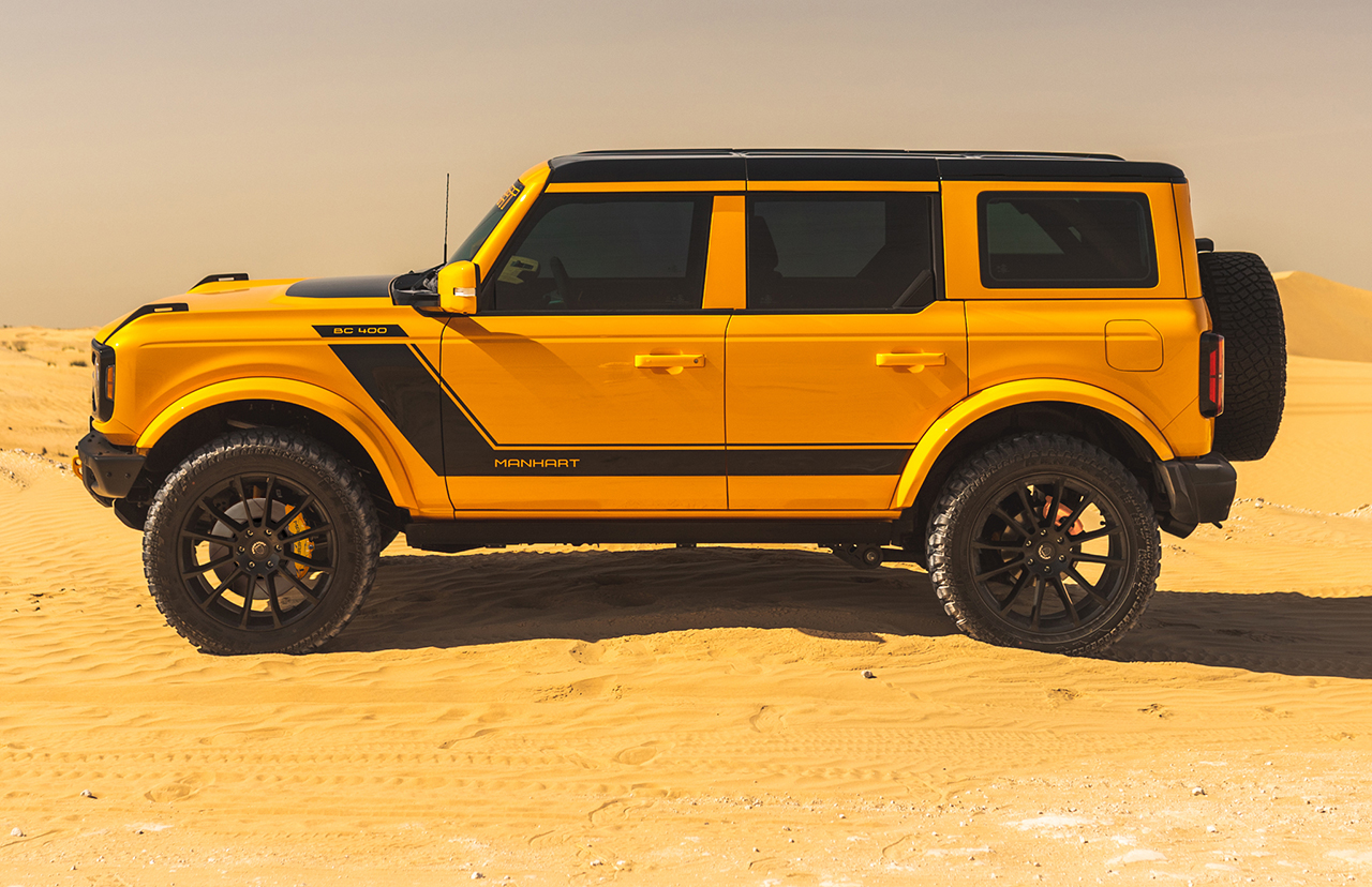 فورد برونكو تحصل على إصدار حصري من مانهارت الألمانية بتعديلات جمالية وقوة 421 حصان فورد برونكو تحصل على إصدار حصري من مانهارت الألمانية بتعديلات جمالية وقوة 421 حصان 4