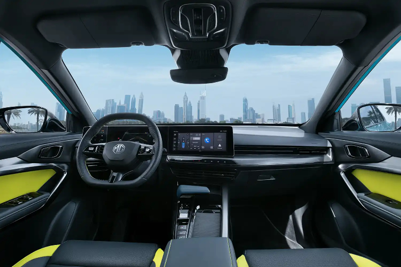 ام جي ون 2023 سيارة اقتصادية بطابع رياضي جريء.. ما الذي يدفعك لامتلاكها؟ خصائص النظام الترفيهي في ام جي ون 2023