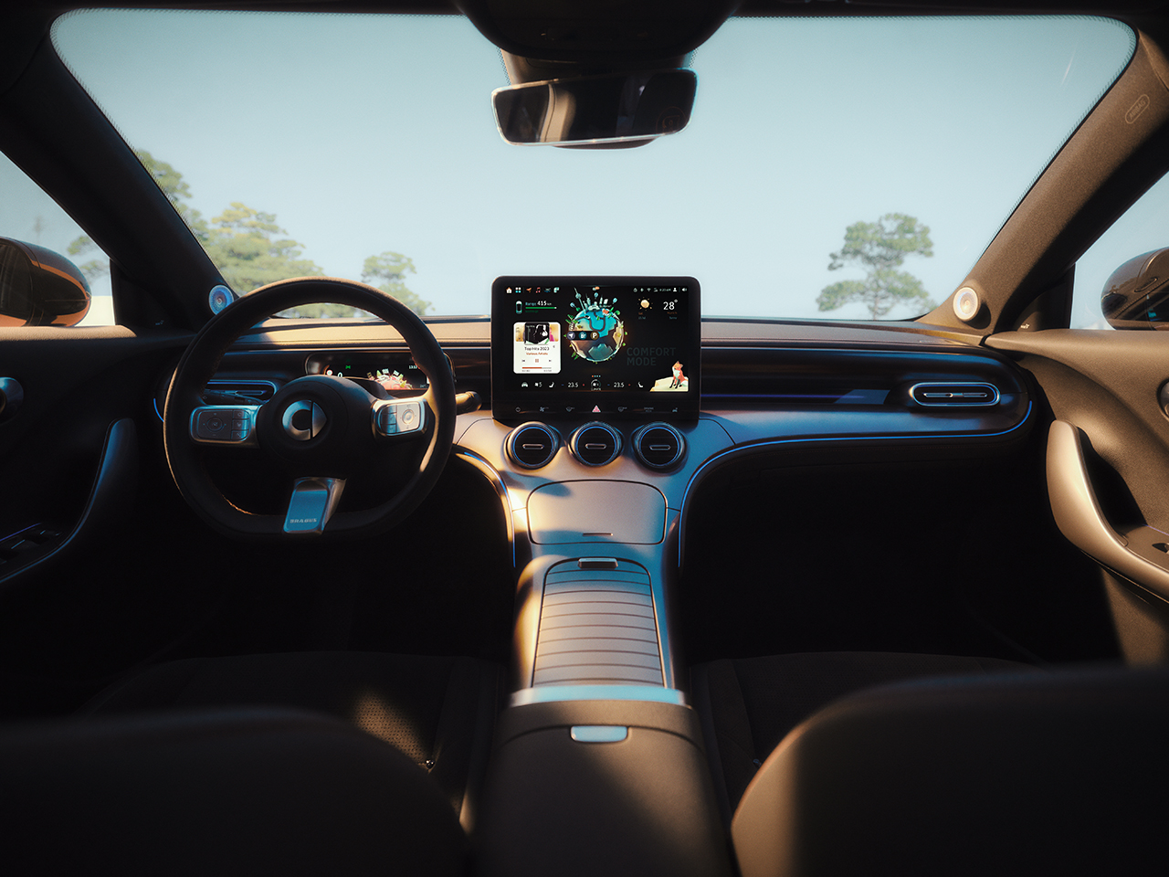 سمارت الألمانية تدشن #3 الكهربائية الجديدة بإصدار رياضي من برابوس بقوة 422 حصان سمارت الألمانية تدشن #3 الكهربائية الجديدة بإصدار رياضي من برابوس بقوة 422 حصان 8