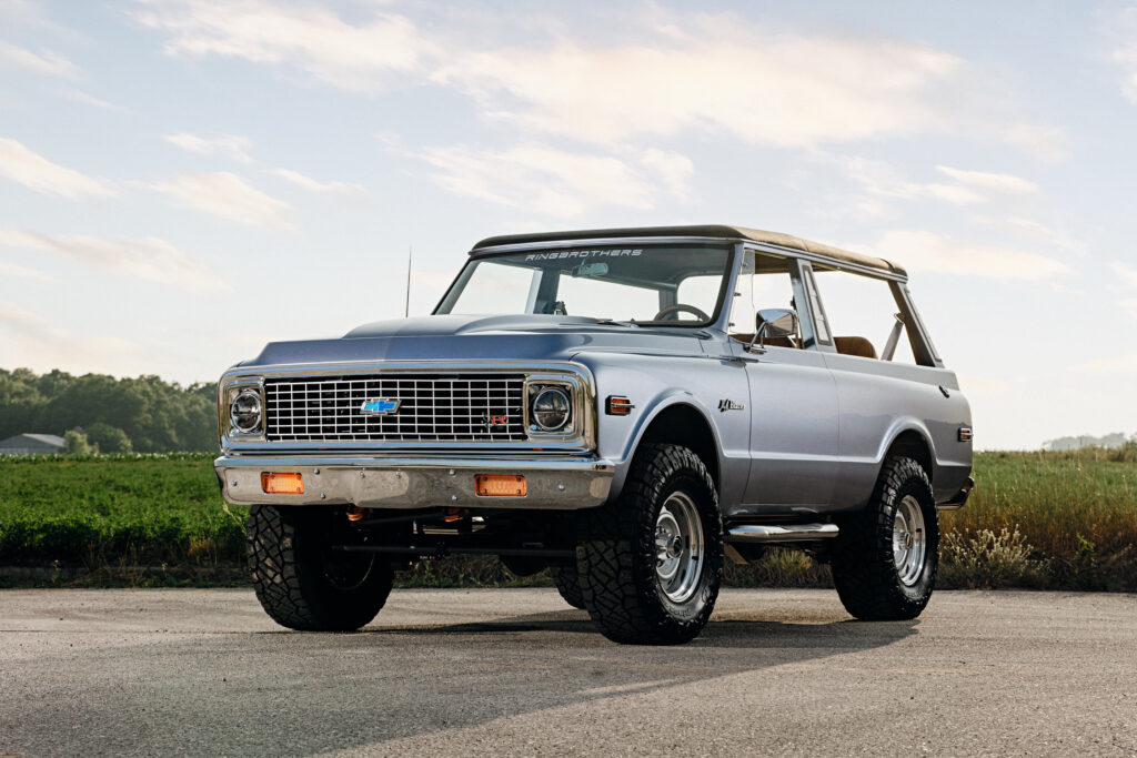 شيفروليه بليزر 1972 مجددة بالكامل تحصل على محرك V8 حديث بقوة 430 حصان شيفروليه بليزر 1972 مجددة بالكامل تحصل على محرك V8 حديث بقوة 430 حصان 2