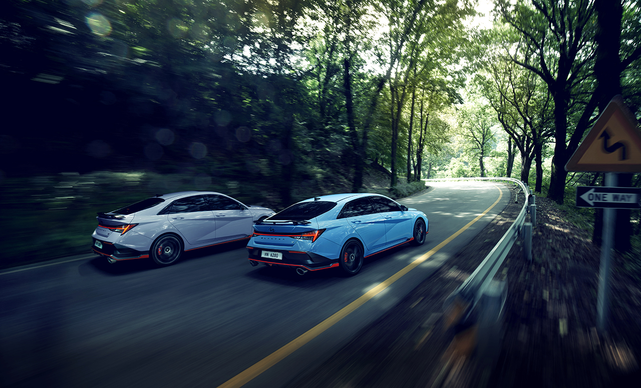 مواصفات هيونداي النترا N موديل 2024 فيس ليفت تنكشف رسمياً هيونداي النترا N 2024