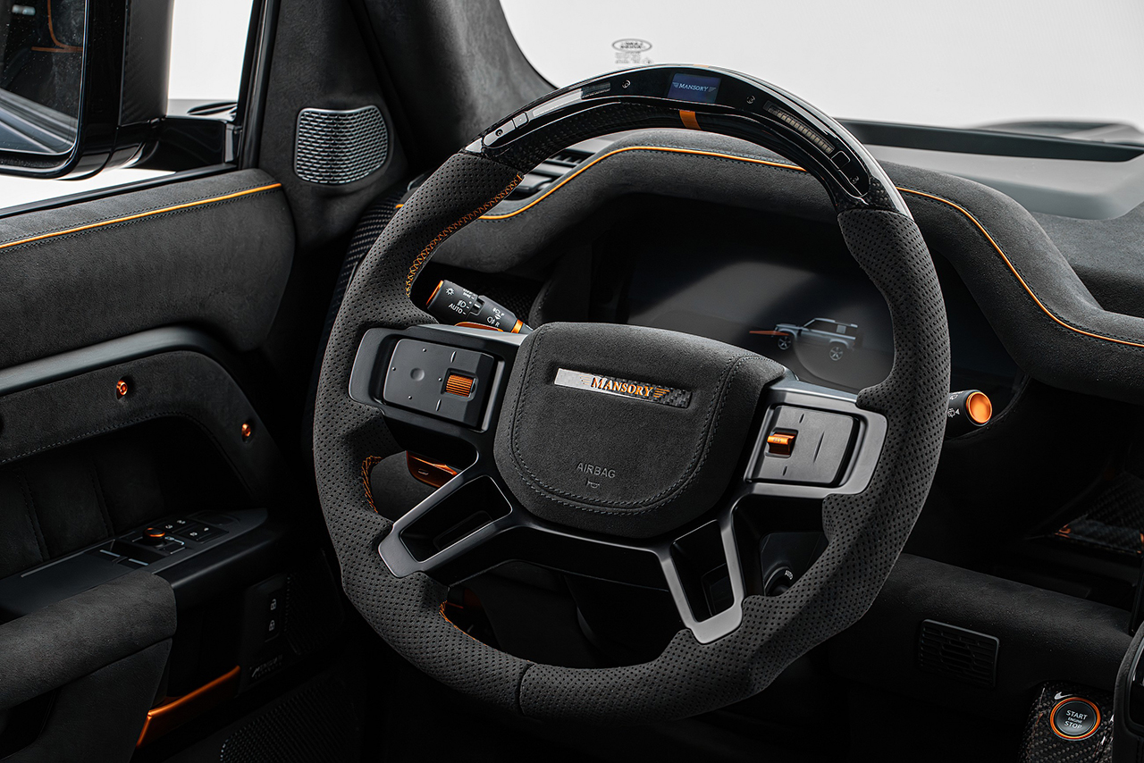 لاندروفر ديفندر تحصل على إصدار أسود جذاب من مانسوري بقوة 650 حصان لاندروفر ديفندر تحصل على إصدار أسود جذاب من مانسوري بقوة 650 حصان 18