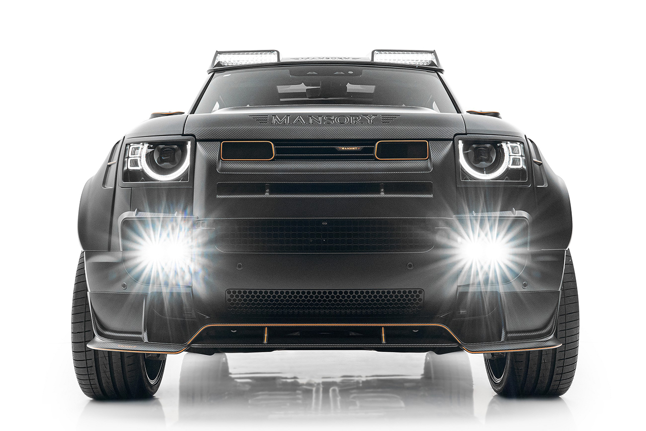 لاندروفر ديفندر تحصل على إصدار أسود جذاب من مانسوري بقوة 650 حصان لاندروفر ديفندر تحصل على إصدار أسود جذاب من مانسوري بقوة 650 حصان 2