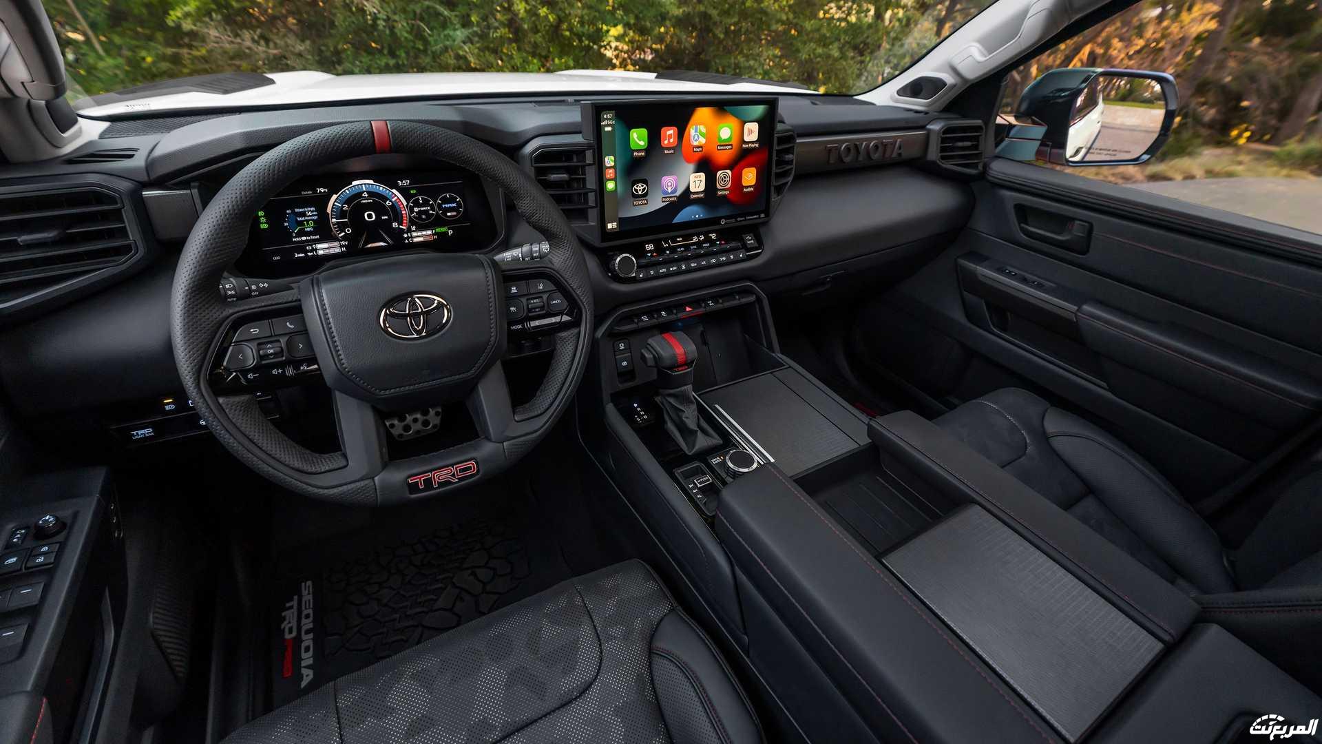 كيف تبدو مقصورة تويوتا سيكويا 2023 من الداخل وأبرز التقنيات بها؟ كيف تبدو مقصورة تويوتا سيكويا 2023 من الداخل وأبرز التقنيات بها؟ 7