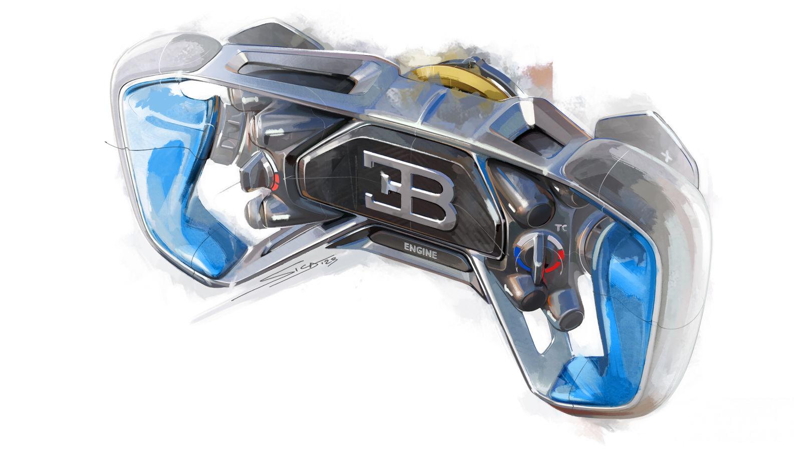 داخلية بوجاتي بولايد الحصرية تنكشف رسمياً بتصميم رياضي مذهل! داخلية بوجاتي بولايد الحصرية تنكشف رسمياً بتصميم رياضي مذهل! 6