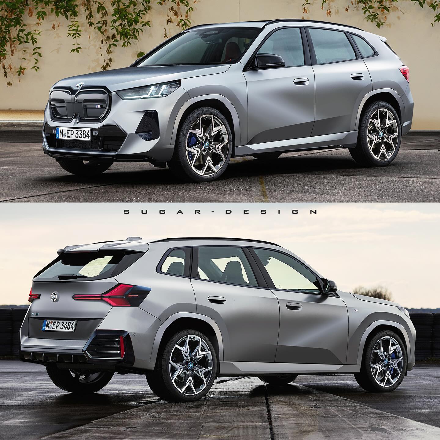 بي ام دبليو X3 الجيل الجديد كلياً يظهر بالشكل التوقعي بي ام دبليو X3 2025