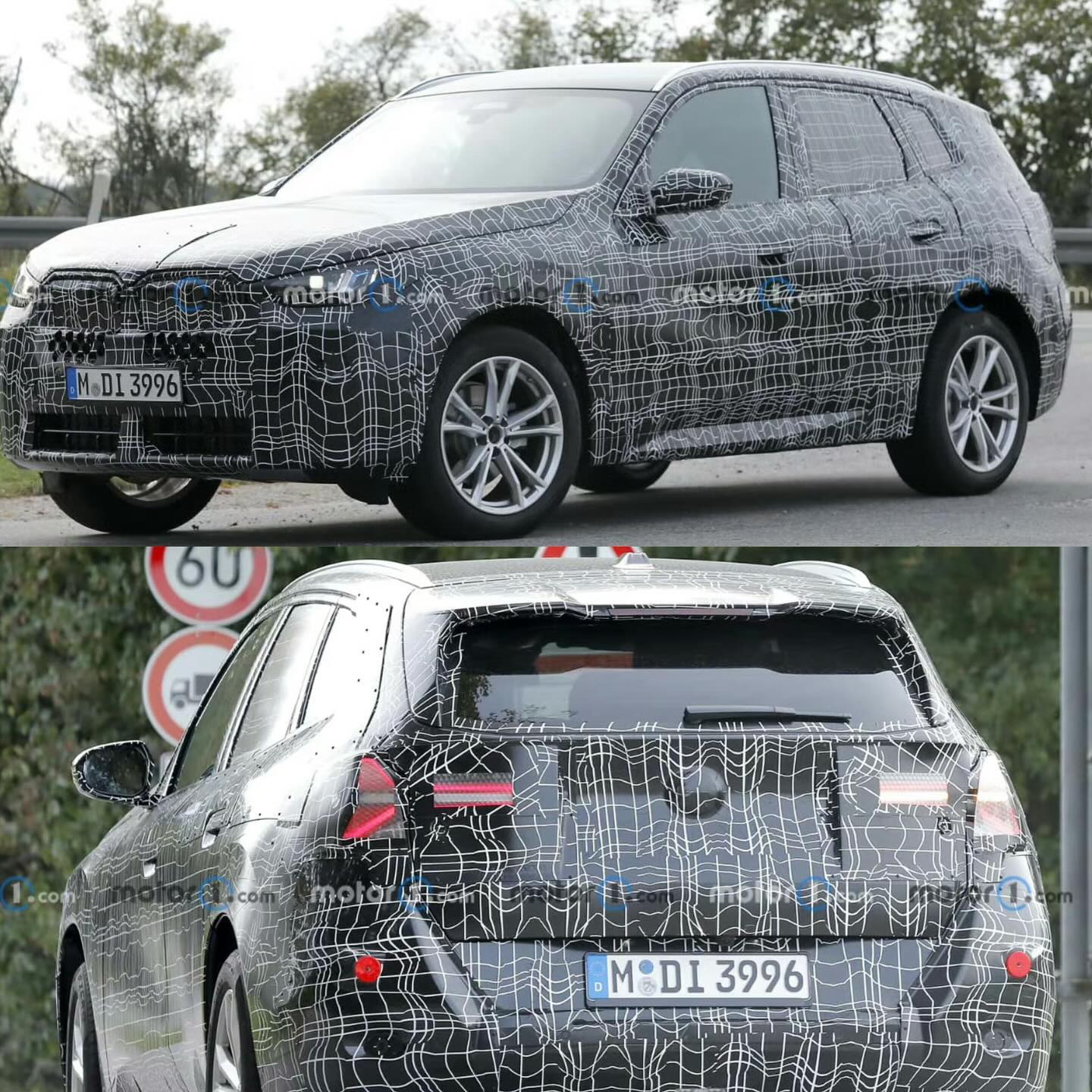 بي ام دبليو X3 الجيل الجديد كلياً يظهر بالشكل التوقعي بي ام دبليو X3 2025