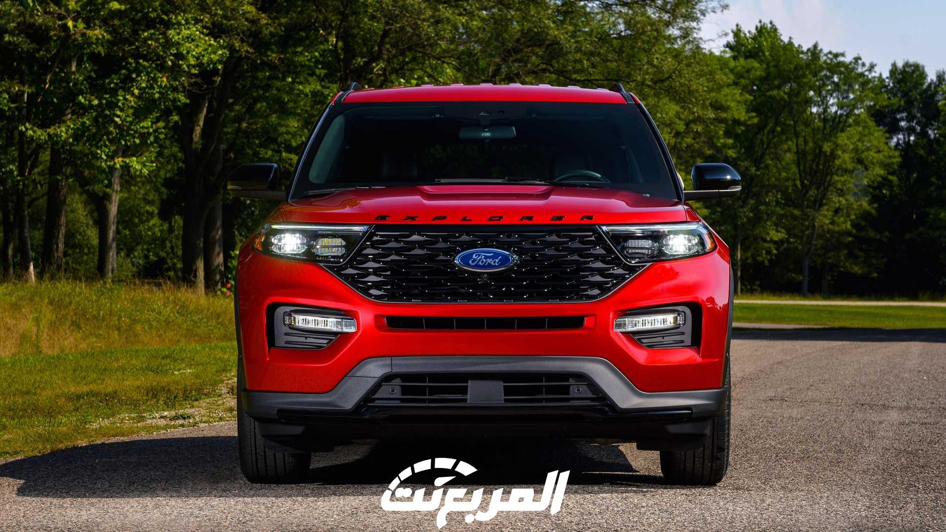 فورد إكسبلورر 2023 اس يو في عائلية بتجهيزات مميزة حتى الصف الثالث تعرف عليها فورد إكسبلورر 2023 الواجهة الامامية