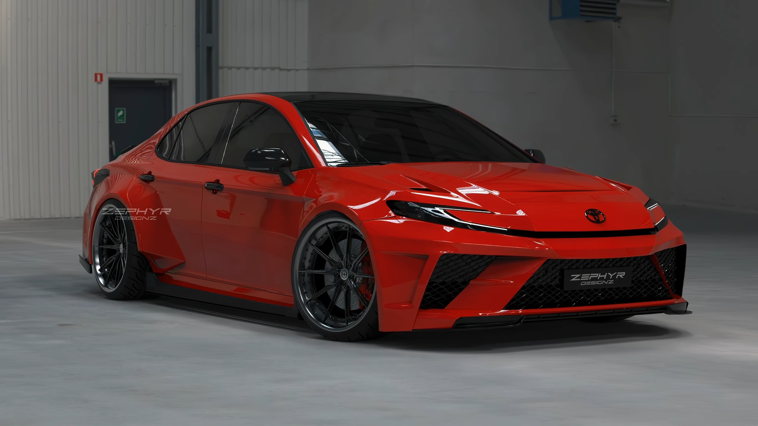 تويوتا كامري 2025 تحصل على أول حزمة تعديلات رقمية بهيكل خارجي عريض تويوتا كامري 2025 تحصل على أول حزمة تعديلات رقمية بهيكل خارجي عريض 4