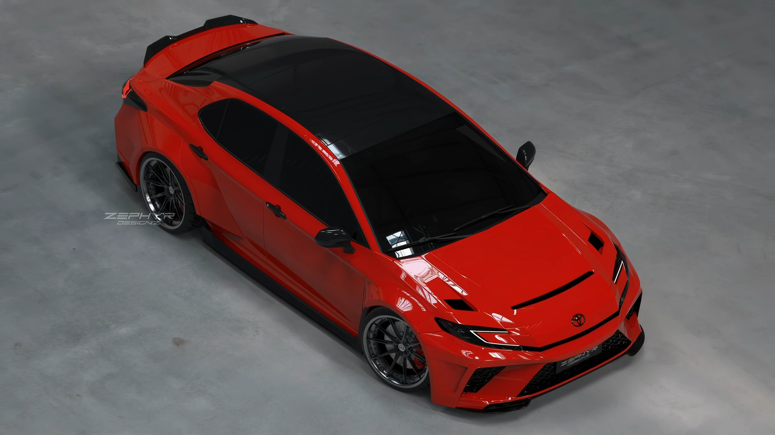 تويوتا كامري 2025 تحصل على أول حزمة تعديلات رقمية بهيكل خارجي عريض تويوتا كامري 2025 تحصل على أول حزمة تعديلات رقمية بهيكل خارجي عريض 2