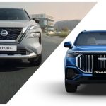 وش تختار ياباني أم صيني.. “جيلي أوكافانجو مقابل نيسان اكس تريل” مقارنة شاملة لاختيار سيارة العائلية المثالية 1