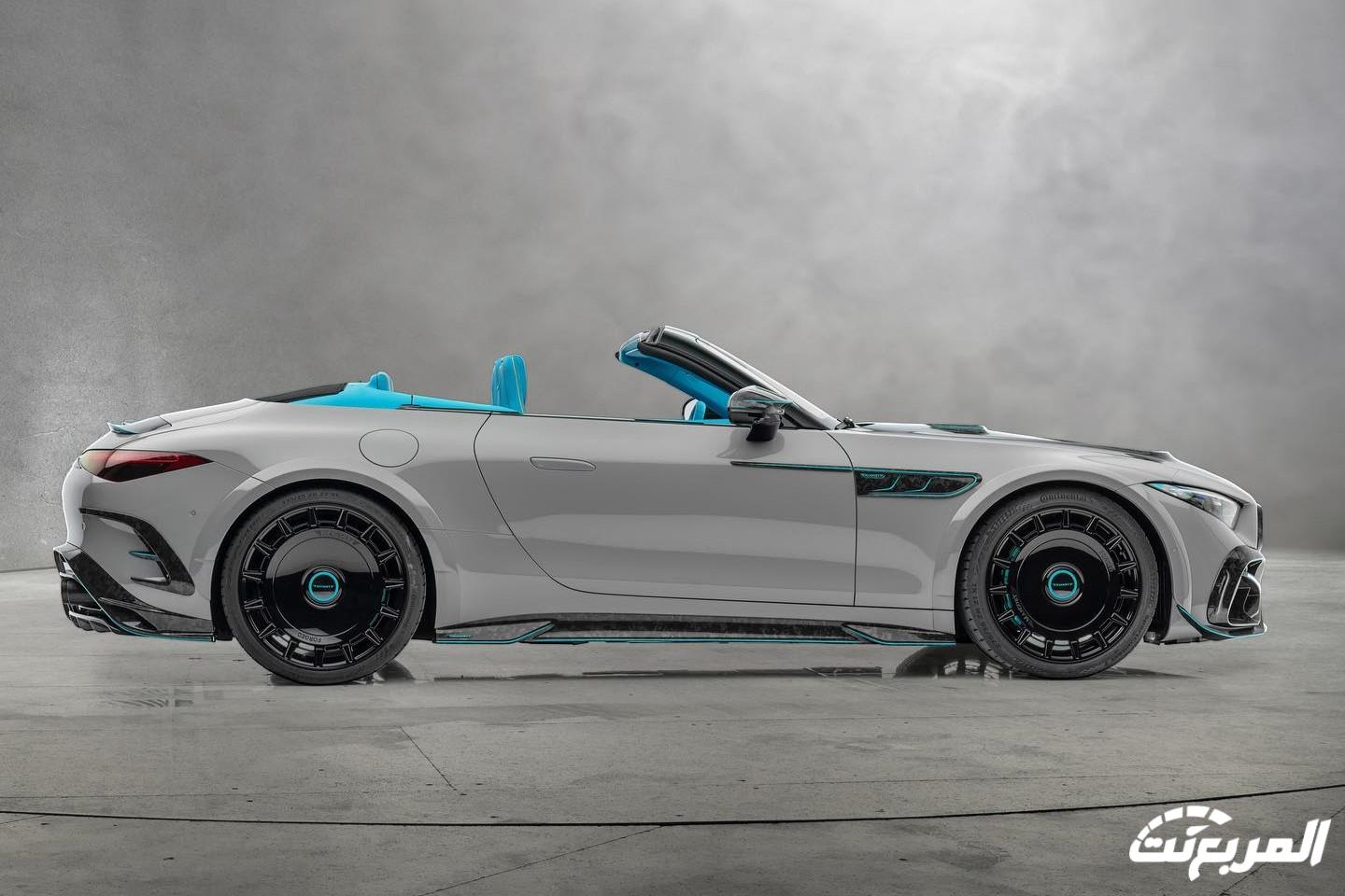 مرسيدس AMG SL63 تحصل على ألوان زاهية مع قوة 850 حصان من مانسوري الألمانية مرسيدس AMG SL63 تحصل على ألوان زاهية مع قوة 850 حصان من مانسوري الألمانية 7
