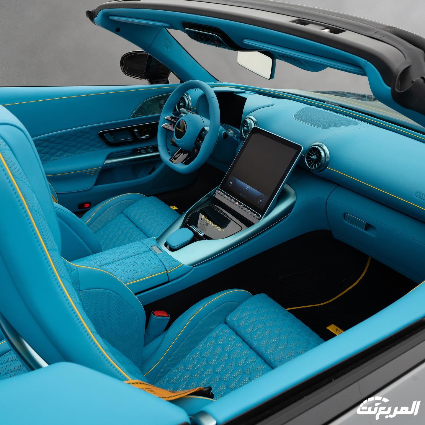 مرسيدس AMG SL63 تحصل على ألوان زاهية مع قوة 850 حصان من مانسوري الألمانية مرسيدس AMG SL63 تحصل على ألوان زاهية مع قوة 850 حصان من مانسوري الألمانية 4