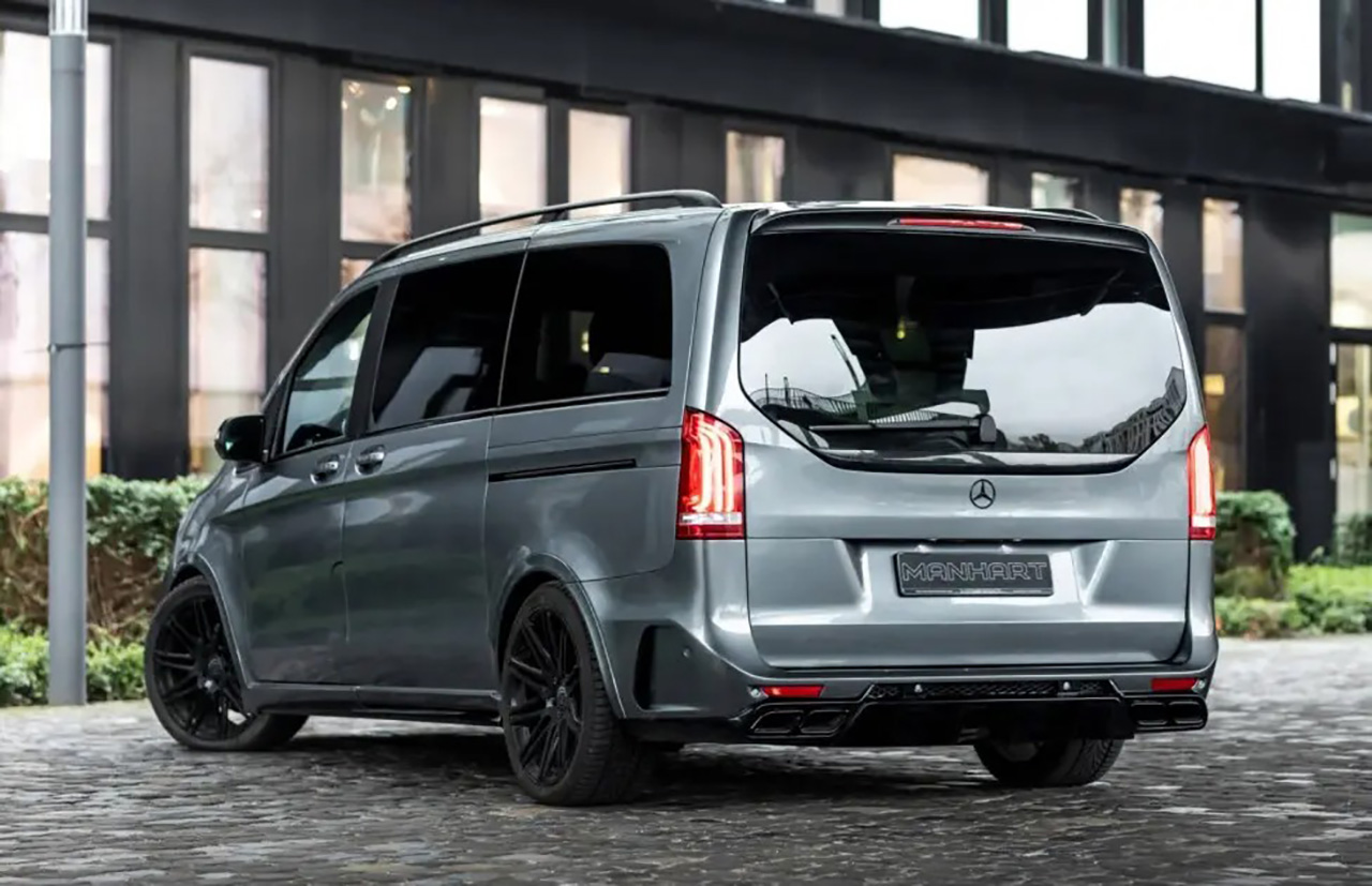 مرسيدس V كلاس تتحول من سيارة مملة إلى ميني فان رياضية مشوقة بعد تعديلات مانهارت مرسيدس V كلاس تتحول من سيارة مملة إلى ميني فان رياضية مشوقة بعد تعديلات مانهارت 1