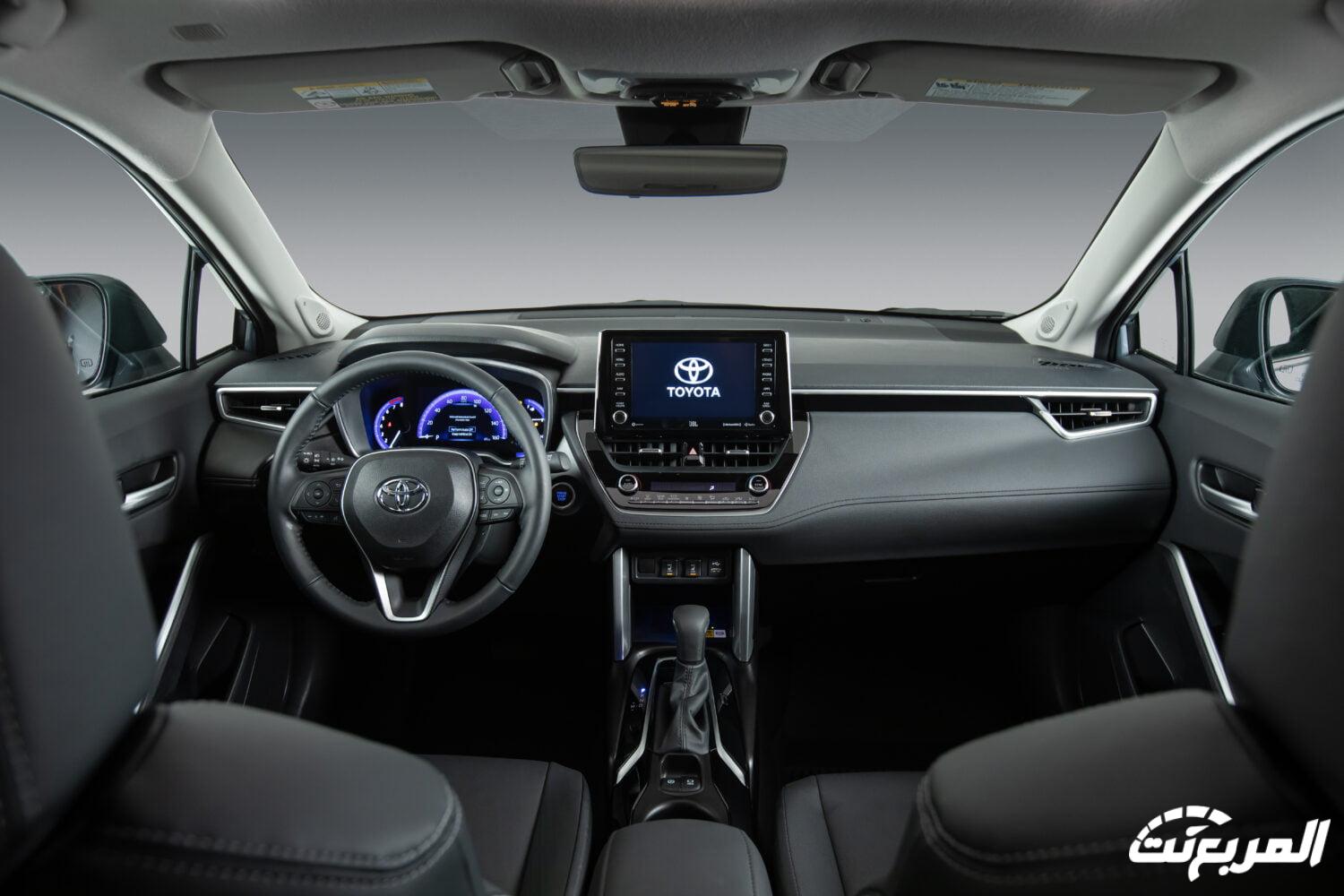 تويوتا كورولا كروس 2024 الجديدة بجميع الفئات والاسعار المتوفرة عند الوكيل وابرز العيوب والمميزات تويوتا كورولا كروس 2024 الجديدة بجميع الفئات والاسعار المتوفرة عند الوكيل وابرز العيوب والمميزات 24