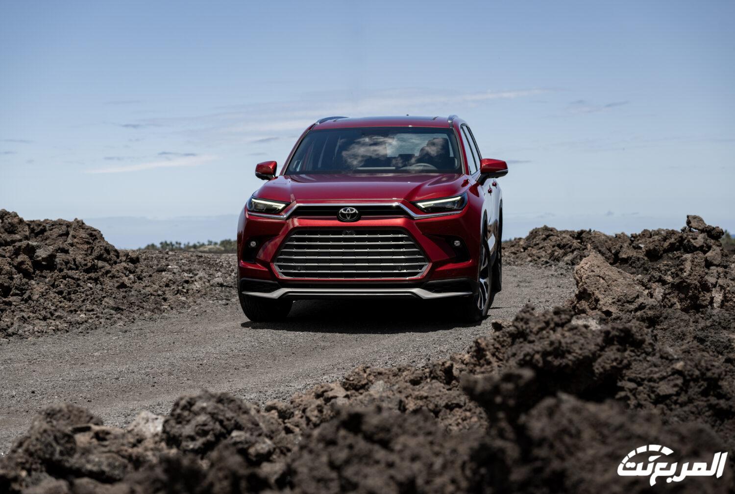 تويوتا جراند هايلاندر 2024 الجديدة بجميع الفئات والاسعار المتوفرة وابرز العيوب والمميزات تويوتا جراند هايلاندر 2024 الجديدة بجميع الفئات والاسعار المتوفرة وابرز العيوب والمميزات 56