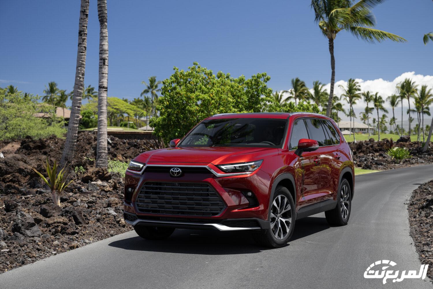 تويوتا جراند هايلاندر 2024 الجديدة بجميع الفئات والاسعار المتوفرة وابرز العيوب والمميزات تويوتا جراند هايلاندر 2024 الجديدة بجميع الفئات والاسعار المتوفرة وابرز العيوب والمميزات 59