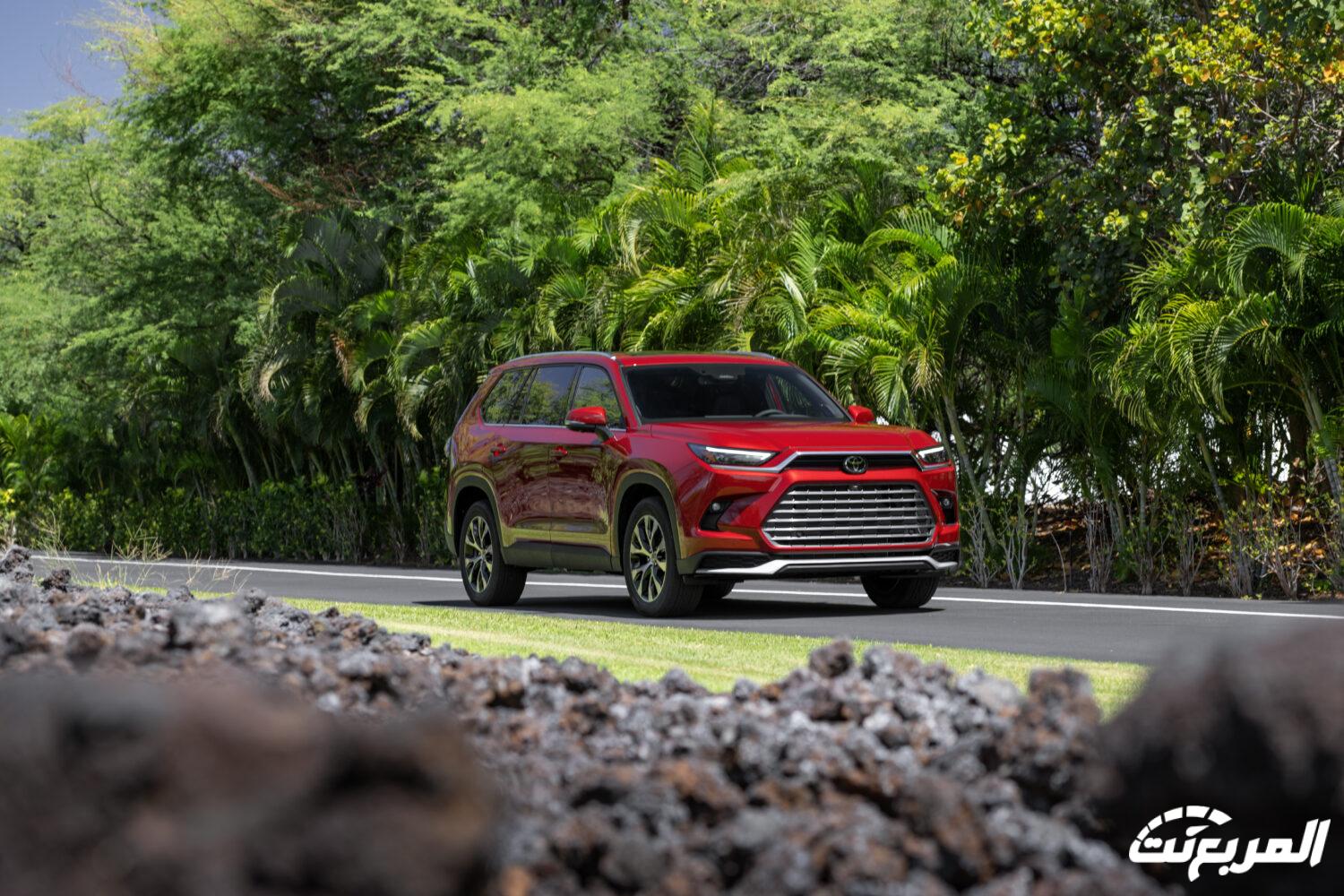 تويوتا جراند هايلاندر 2024 الجديدة بجميع الفئات والاسعار المتوفرة وابرز العيوب والمميزات تويوتا جراند هايلاندر 2024 الجديدة بجميع الفئات والاسعار المتوفرة وابرز العيوب والمميزات 61