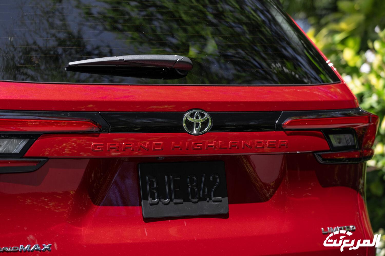 تويوتا جراند هايلاندر 2024 الجديدة بجميع الفئات والاسعار المتوفرة وابرز العيوب والمميزات تويوتا جراند هايلاندر 2024 الجديدة بجميع الفئات والاسعار المتوفرة وابرز العيوب والمميزات 53