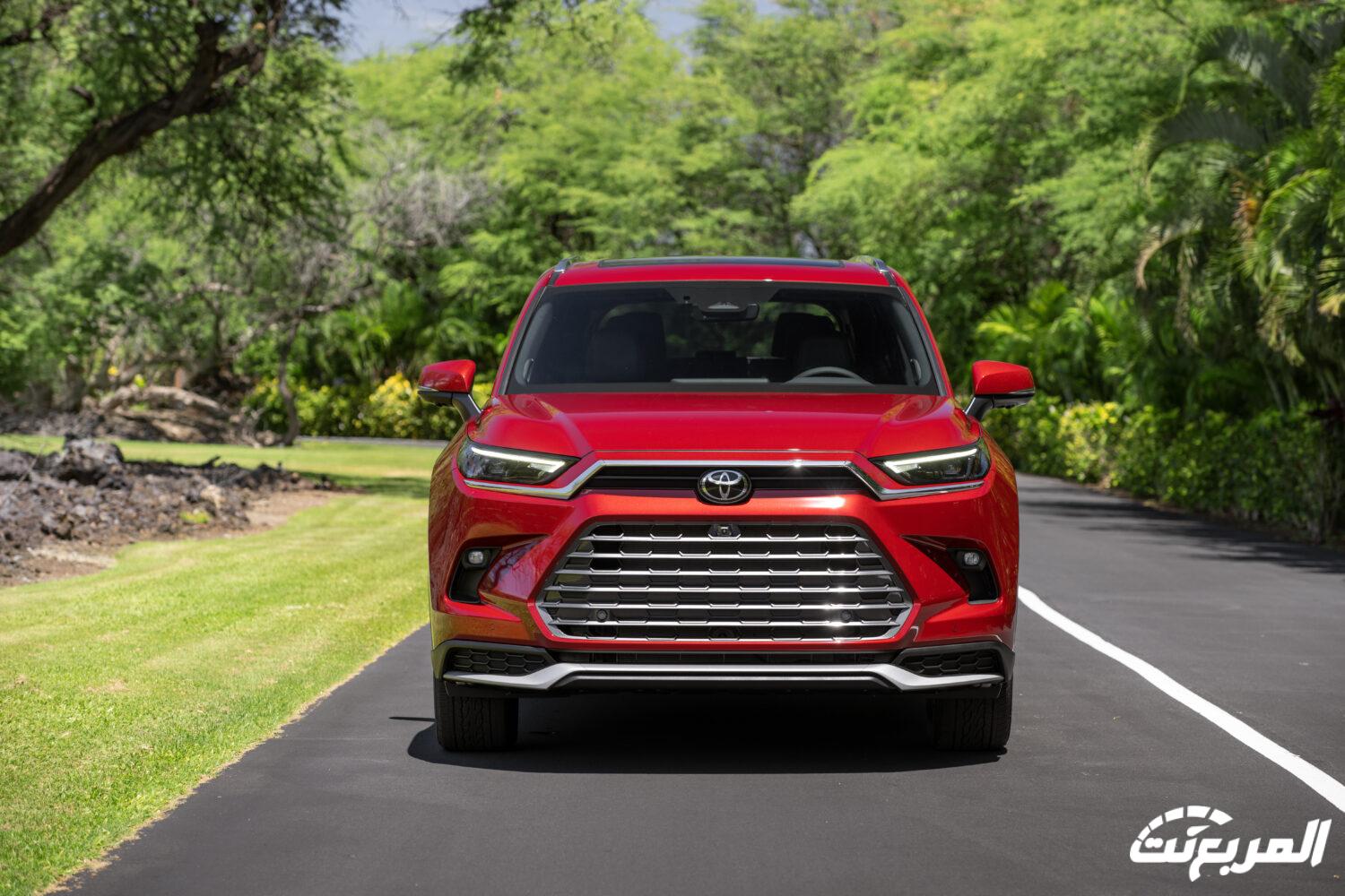 تويوتا جراند هايلاندر 2024 الجديدة بجميع الفئات والاسعار المتوفرة وابرز العيوب والمميزات تويوتا جراند هايلاندر 2024 الجديدة بجميع الفئات والاسعار المتوفرة وابرز العيوب والمميزات 60