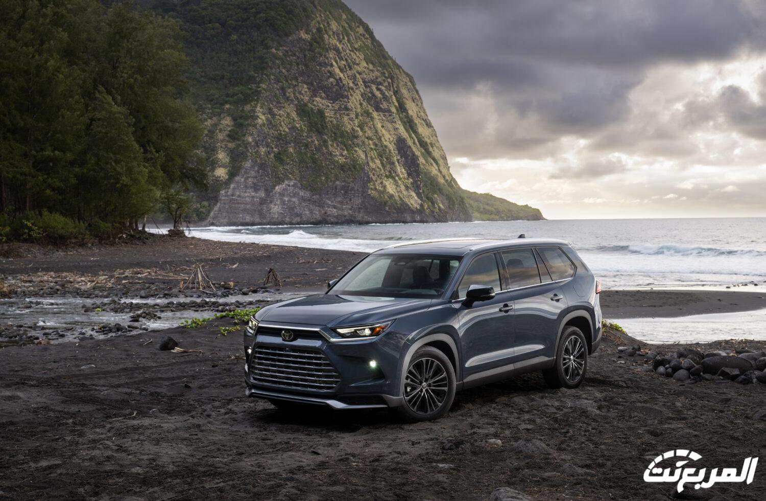 تويوتا جراند هايلاندر 2024 الجديدة بجميع الفئات والاسعار المتوفرة وابرز العيوب والمميزات تويوتا جراند هايلاندر 2024 الجديدة بجميع الفئات والاسعار المتوفرة وابرز العيوب والمميزات 31