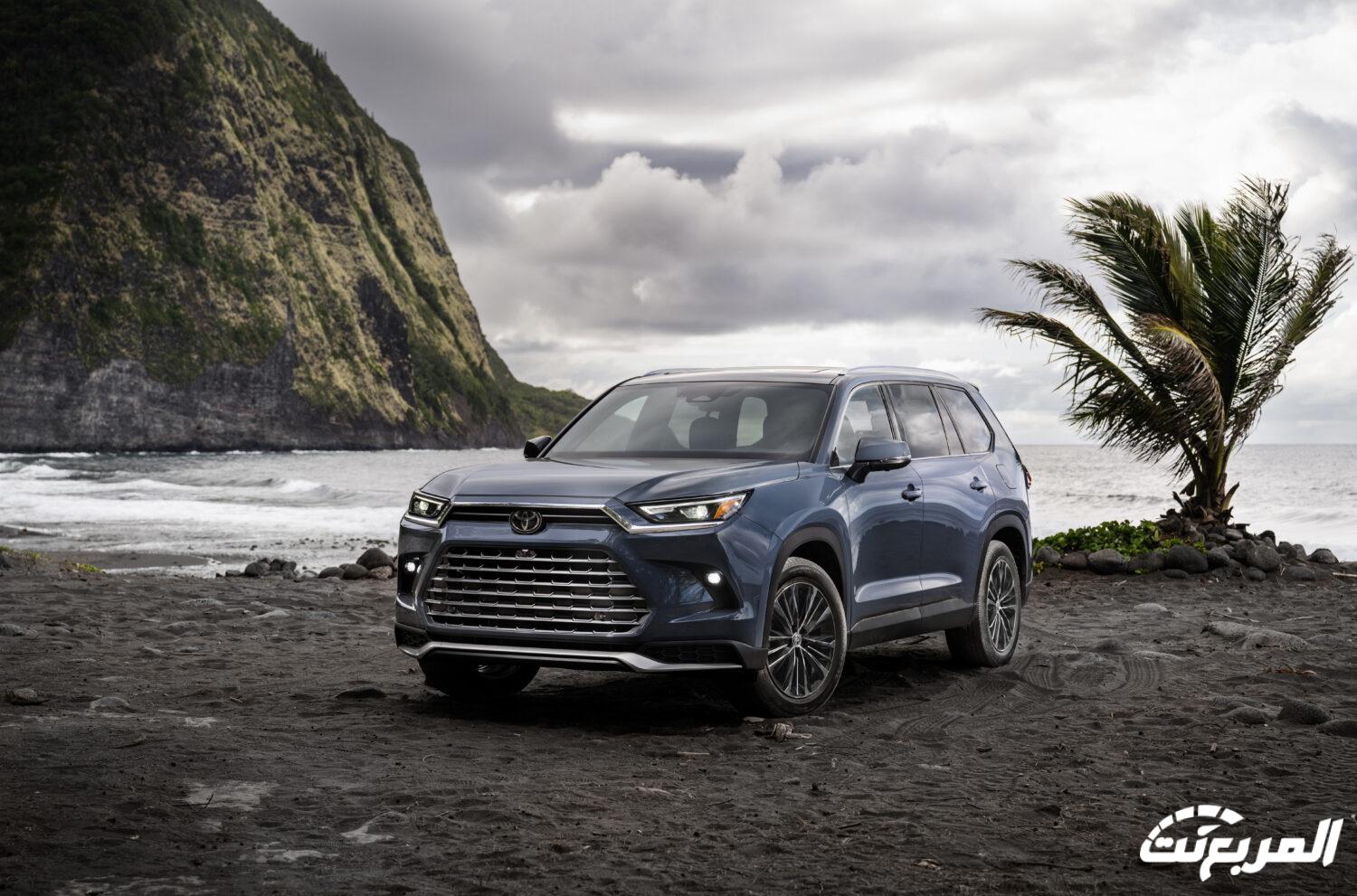تويوتا جراند هايلاندر 2024 الجديدة بجميع الفئات والاسعار المتوفرة وابرز العيوب والمميزات تويوتا جراند هايلاندر 2024 الجديدة بجميع الفئات والاسعار المتوفرة وابرز العيوب والمميزات 30